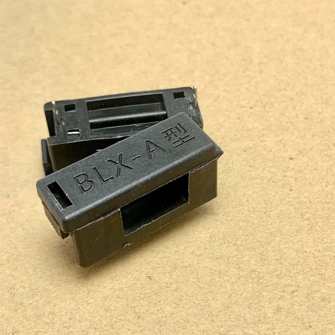 5 cái BLX-A HQ/FUSE đế cầu chì màu đen có nắp 5MMx20MM