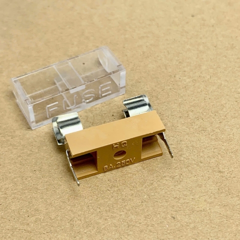 BLX-A HQ/FUSE đế cầu chì trong suốt có nắp 5x20mm