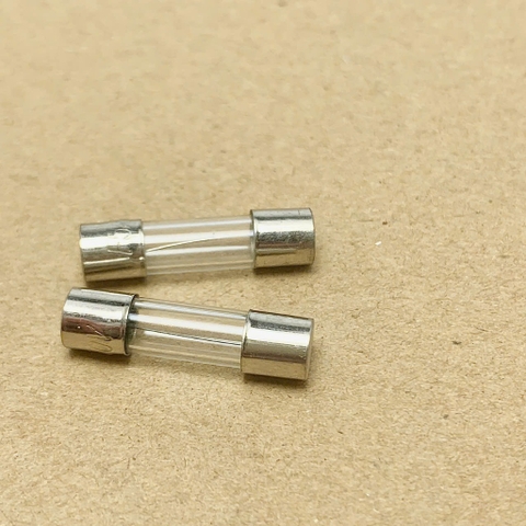 10 cái cầu chì ống thủy tinh 250V 8A kích thước 5x20mm