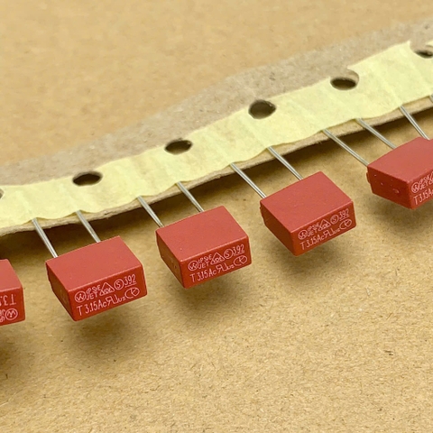 5 cái cầu chì thổi chậm 392 T3.15A 250V hình chữ nhật