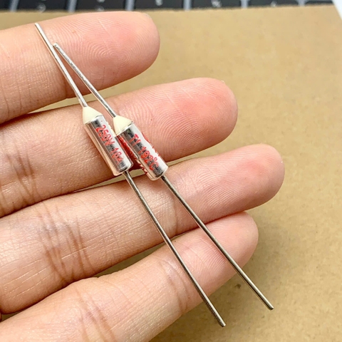 10 cái cầu chì nhiệt RY TF192°C RY192  250V 10A 192 độ