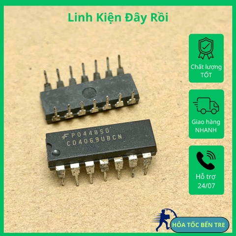 CD4069 CD4069BE CD4069BD IC logic cổng đảo DIP-16
