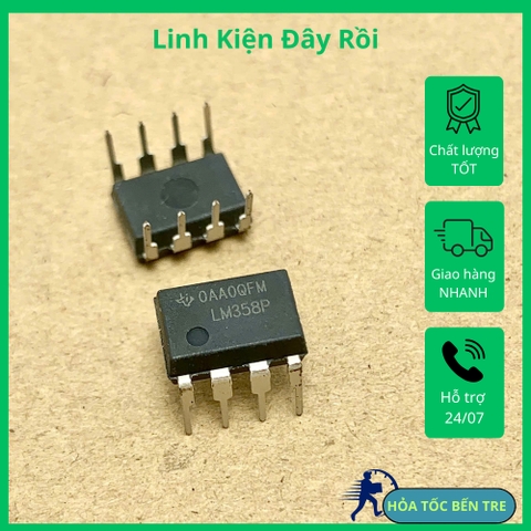 IC khuếch đại LM358P LM358SNG DIP-8