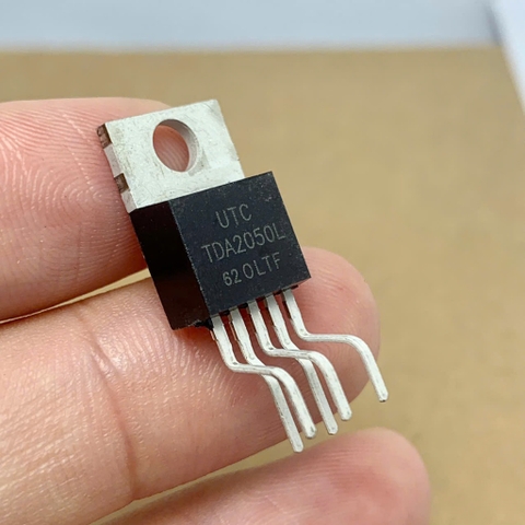 4 cái UTC TDA2050L 2050 A2050 IC khuếch đại âm thanh 25V 5A chính hãng