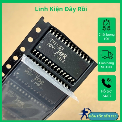IC driver IR2136S 3 Phase MOSFET/IGBT Driver IC SOP-28 bao sống đổi trả 30 ngày