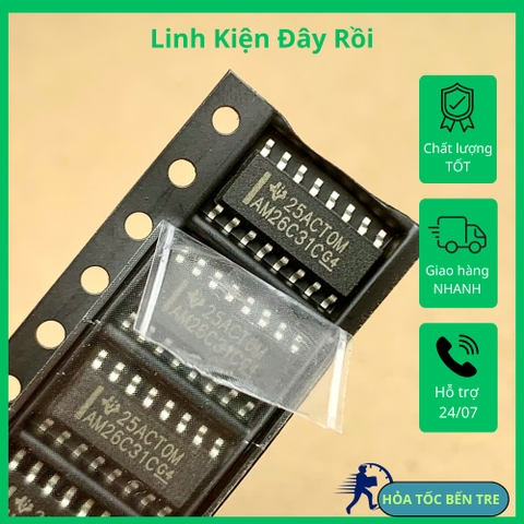 AM26C31CDR AM26C31C AM26C31 IC truyền thông SOP-16