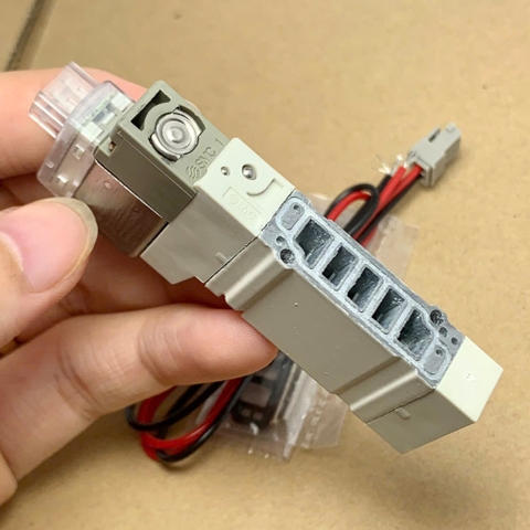 Van điện từ SY3140-5LZD 24VDC van 5/2 chính hãng SMC