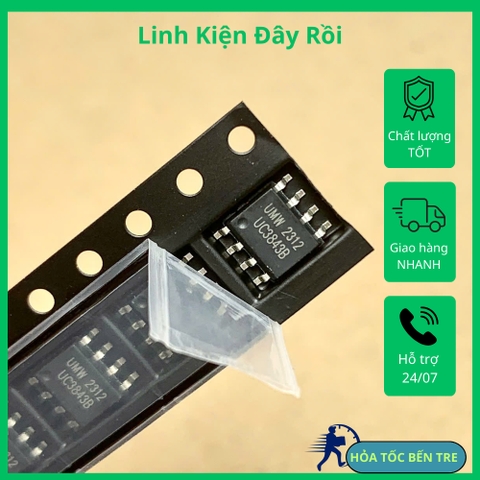 5 cái UC3843B UC3843BD1R2G 3843B UC3843A 3843A SOP-8 chính hãng