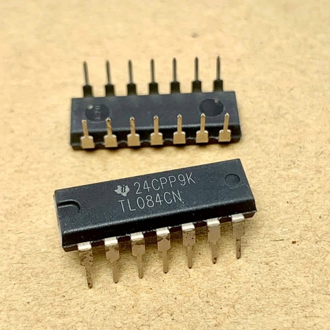 2 cái TL084 TL084CN IC KHUẾCH ĐẠI THUẬT TOÁN DIP-14 chính hãng