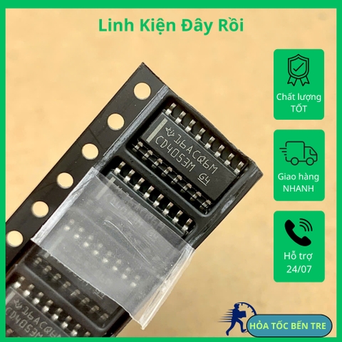 4 cái CD4053 CD4053BM HCF4053 CD4053BM96 SOP-16 chính hãng