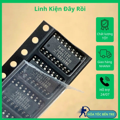HC123D 74HC123D SOIC-16 chính hãng