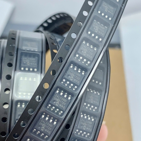 4 cái 24LC08BT-I/SN 24LC08BI 24LC08 LC08BI SOP-8 MICROCHIP EEPROM chính hãng