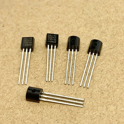 DALLAS DS2431 TO-92 Chip nhớ DALLAS chính hãng