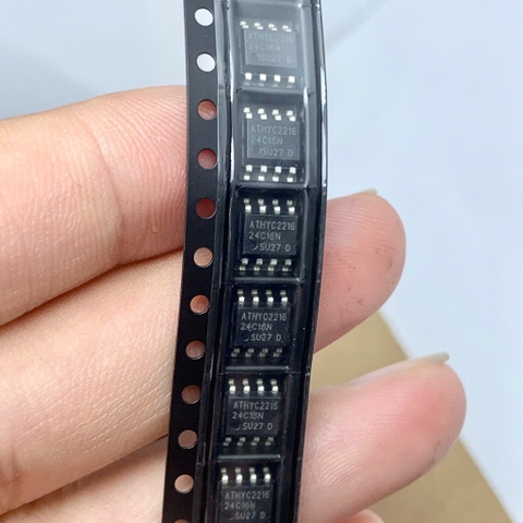5 cái IC EEPROM nhớ 24C16N 24C16 AT24C16 SOP-8