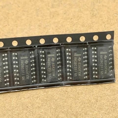 2 cái AM26C31I AM26C31IDR AM26C31 IC truyền thông SOP-16