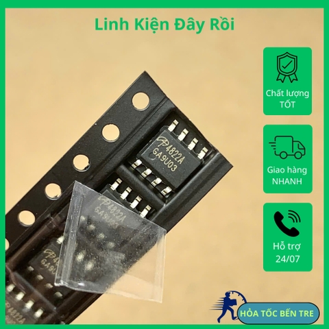 4 cái AO4822A A04822A IC MOSFET 30V 8.5A kênh N SOP-8