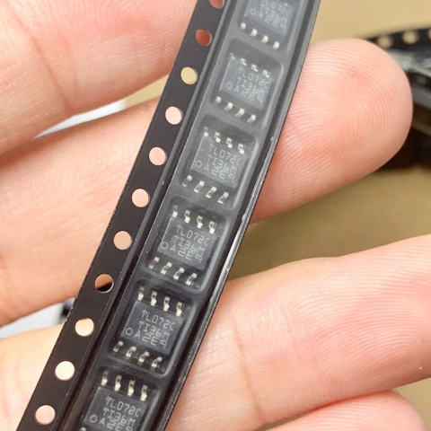 4 cái TL072CDR TL072C TL072 ic khuếch đại kép JFET SOP-8 chính hãng