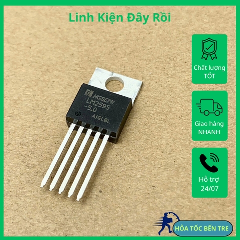 IC nguồn LM2595T-3.3 LM2595T-5.0 LM2595T-12 LM2595T-ADJ TO-220-5 ổn định Buck