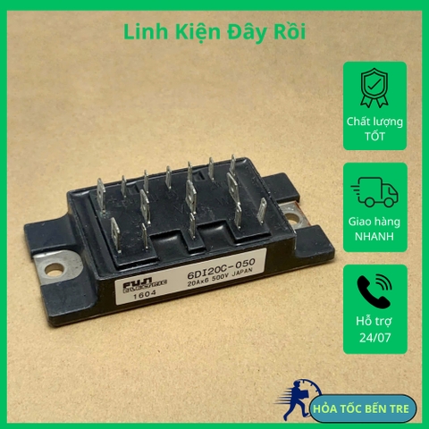 6DI20C-050 IC công suất TRANSISTOR 600V 20A tháo máy