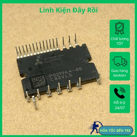 PS21964-4S IGBT 600V 15A tháo máy bảo hành 1 tháng