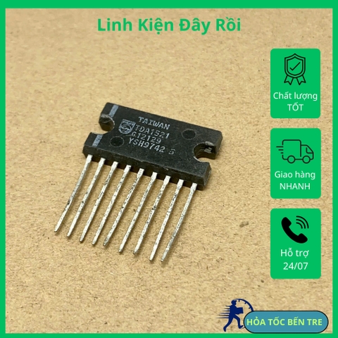 Linh kiện điện tử IC KHUẾCH ĐẠI TDA1521 ZIP-9