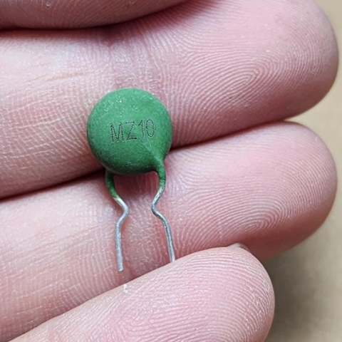 5 cái điện trở nhiệt PTC MZ10 10mm