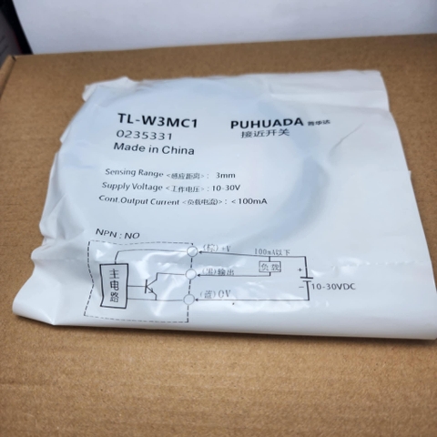 TL-W3MC1 SL-W3MC1 NPN NO SENSOR mắt dò lập trình JUITA kích thước 27x10x6mm