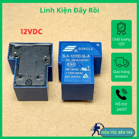 2 cái RELAY SLA-05VDC-SL-A SLA-09VDC-SL-A SLA-12VDC-SL-A SLA-24VDC-SL-A SLA-48VDC tải 30A 250VAC
