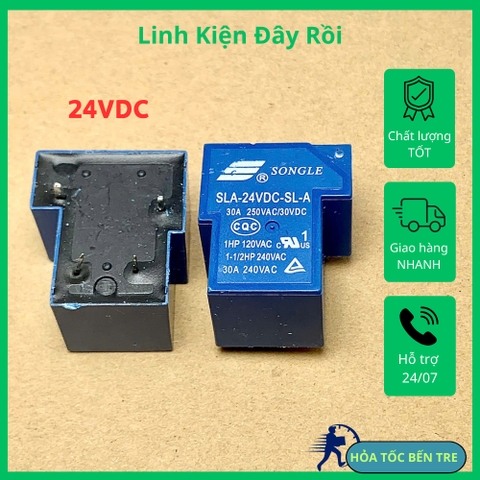 2 cái RELAY SLA-05VDC-SL-A SLA-09VDC-SL-A SLA-12VDC-SL-A SLA-24VDC-SL-A SLA-48VDC tải 30A 250VAC