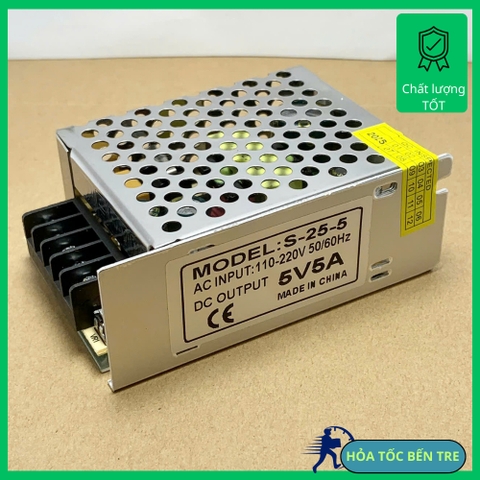 Nguồn tổ ong 5V 5A 10A 15A 30A S-25-5 S-50-5 S-75-5 S-150-5 bảo hành 90 ngày