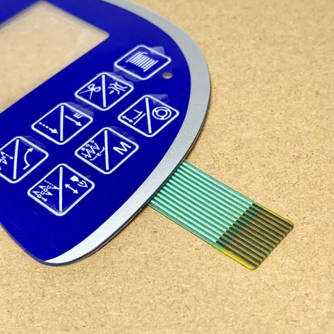 Miếng dán bàn phím màn hình máy may 1 kim SHUNFA