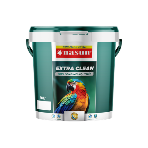 SƠN BÓNG MỜ NỘI THẤT NASUN EXTRA CLEAN