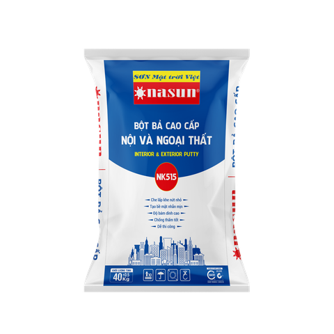 BỘT BẢ CAO CẤP NỘI VÀ NGOẠI THẤT NASUN INT & EXT PUTTY
