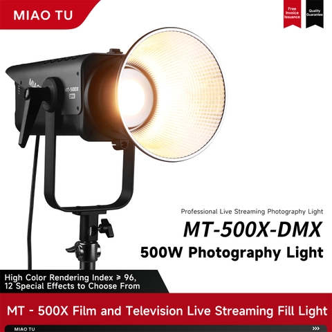 Miaotu MT-500B DMX Professional 500W Bi Color 2700-6500K