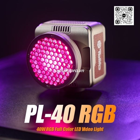 Đèn quay video LED COB RGB TOLIFO PL-40RGB