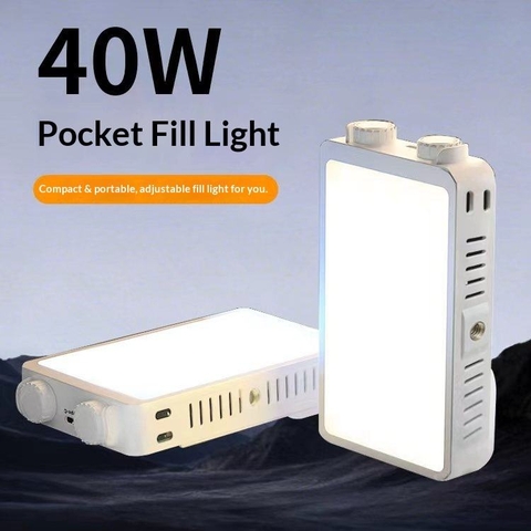 YM-40 Studio Pocket – Đèn LED cầm tay 40W Bi Color 3200K–6500K