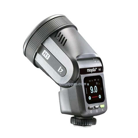 Đèn Flash Speedlite Miqato H1 LED Jinbei 2in1