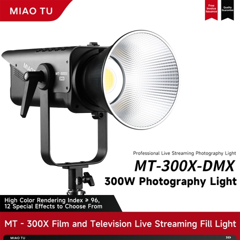 Miaotu MT-300B DMX Professional 300W Bi Color 2700-6500K
