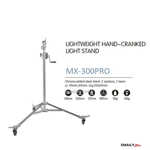 Chân đèn MX-300PRO E.PRO LIGHT STAND TRỢ LỰC