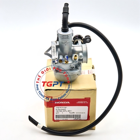 Bình xăng con (Bộ chế hòa khí) Wave Thái 110 / 16100-KFL-851