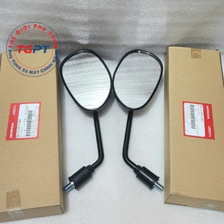 Kính hậu, Kiếng hậu xe Super Dream (có ốc, tán, cao su) / 88120-KFV-660/88110-KFV-660