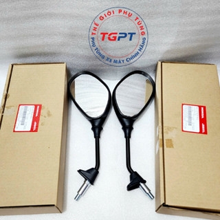Kính hậu, kiếng hậu xe SH mode 2013-2019 gọng đen /88120-K29-901/88110-K29-901