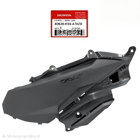Cốp Fi, Ốp gác chân sau Vario 2018-2022 (125/150) - 83520-K59-A70ZB/ 83620-K59-A70ZB