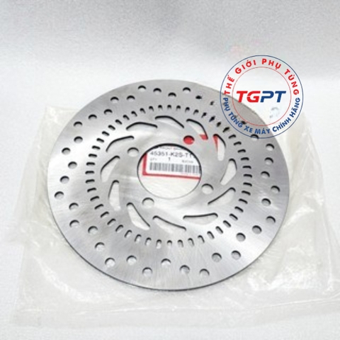 Đĩa thắng trước xe Vario 160, xe Click 160 ABS /45351-K2S-T11/45351-K2S-V11