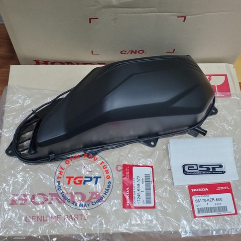 Nắp Pô E Vario -Click 2018-2021 + Tem /17245-K59-A70/ 86170-KZR-600