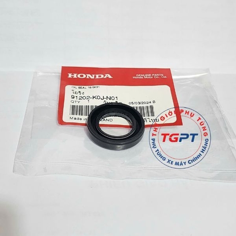 Phớt dầu 19.5x31.5x6, Phốt dên bên nồi Vision 2021+, Scoopy 2021-2023 /91202-K0J-N01