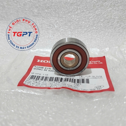 Vòng bi 6002UU, bạc đạn nắp nồi xe Sh mode 2020+, xe Vision 2021-2025 /91008-K1N-V00