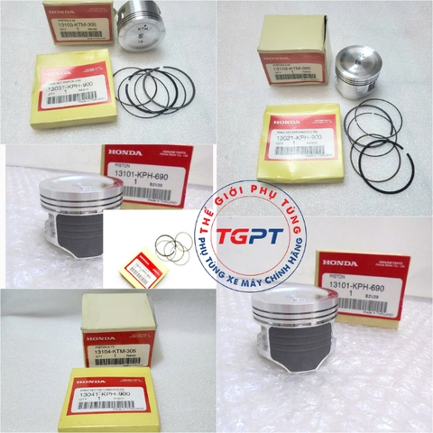 Bộ piston bạc Future Neo 125 Thái Lan - 13101-KPH-690/ 13011-KPH-900