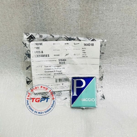 Tem nhãn piaggio, Logo mặt nạ Vespa LX, GTS, Primavera - 576464