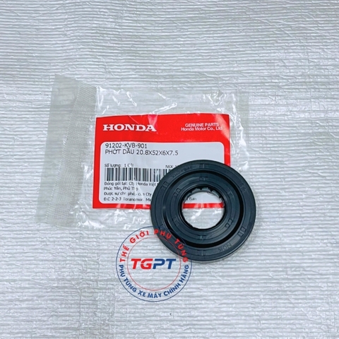 Phớt Dầu 20.8X52X6X7.5, Phốt dên Air Blade 110, Vision 110 (2012-2019) - 91202-KVB-901